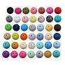 Food Grade Letter Baby Teether Teething Kids Bracelets Chew Silicone Beads 12Mm