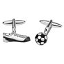 Football and Shoes Soccer Sports Cufflinks