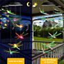For Decoration Outdoor Led Waterproof or Outdoor Garden/Patio Decoration Gifts Solar String Lights Dragonfly Wind Chimes
