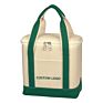 For Women and School Kids Zipper Thermal Cooler Tote Insulated Canvas Lunch Bag