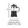 Coffee tea pot french press