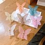 Frosted Jelly Korean Butterfly Shaped Temperament Catch Clip Headdress Hair Clip Shark Clip Hair Accessories