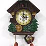 Full Time Music Report Time Mute Electric Digital Wall Clock Living Room Creative Wall Clock Antique Cuckoo Wall Clock
