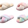Fur Slippers House Slippers Womens Fur Ladies Fluffy Slippers Slides Sandals Female Shoes