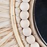 Furniture Mirrors Decor Wall Home Living Room Fish Rattan & Grass Mirror