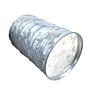 Galvanized Candle Tin Box round Shape Seamless Candle Tins