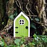 Garden Decoration Tiny Plain Faerie Pixie Elf Mini Wooden Fairy Door