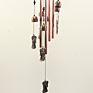 Garden Metal Windmill Wind Chimes Ornaments Home Garden Ornaments with a Crisp Sound Miss and Miss