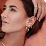 Gemnel Hote Delicate Bijoux En Argent 925 Sword Earrings Studs