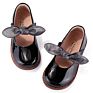 Genuine Leather Baby Shoes Bowknot Children's Party Shoes Girls' Dress Shoes