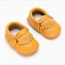 Genuine Leather Tassel Baby Shoes Moccasins Slip on Infant Shoes