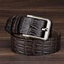 Genuine Luxury Leather Crocodile Leather Men's Business Casual Belt Pin Buckle Belt