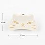 Girl Hair Accessories Claw Clip Cute Cat Shape Hair Claw Clip Acetate Tortoiseshell Clip Claw