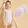 Girls Camisole Singlet Children Underwear Tank Cute Baby Princess Undershirts Cotton Crop Tops for Kids Clothing