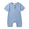 Girl's Rompers Boy Zip Baby Romper Suitable for Both Boys and Girls