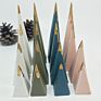 Gold Ceramic Cone Jewelry Display Ring Holder