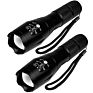 Handheld LED flashlight  with adjustable focus