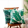 Green Plant Leaves Printed Cushion Cover Design Patternsfloor Pillow Case Covers