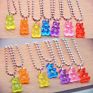 Gummy Bear Necklace 18K Gold Chain