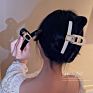 Hair Accessories South Korea East Gate Personality Geometric Hair Shark Clip Hairpin Net Red Temperament Design Accesso