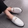Half Men Leather Slipper Man Slipper Leather Real Slippers Leather