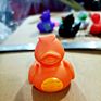 Yellow Soft Rubber Toy Duck
