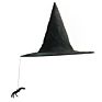 Halloween Hat Children's Adult Black Cloth Magician Halloween Witch Hat Wizard Hat