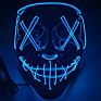 Halloween Mask Neon Led Light up Mask for Festival Cosplay Halloween Costume Masquerade Parties,Carnival,Gifts