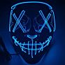 Halloween Mask Neon Led Light up Mask for Festival Cosplay Halloween Costume Masquerade Parties,Carnival,Gifts