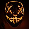 Halloween Rave Clown Scary Costume Cosplay Party Prop Bar Masquerade Joker Adult Toy Led Neon Glow Mask