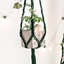 Hand-Woven Cotton Boho Luxury Bohemia Wall Decor Fresh Indoor Garden Net Flower Pot Hanging Basket Macrame Plant Hangers