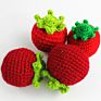 Handmade Crochet Ice Cream Crochet Food Ice Cream Toy Play Food Knitting Crochet Amigurumi Ice Cream Rattle for Nursery Decor,