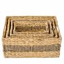 Handmade Housekeeping Decorative Straw Storage Basket