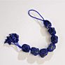 Handmade Natural Lapis Lazuli Crystal Car Hanging Ornaments for Home Decoration Feng Shui Ornament