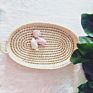 Handwoven Natural Portable Corn Husk Baby Changing Basket for Nursery Baby Diaper Changing Moses Baskets