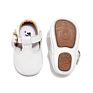 Hard Sole Genuine Leather T-Bar Mary Jane Baby Girls Shoes Infants Toddler Baby Princess Ballet Shoes Newborn Crib Shoes