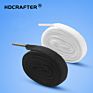 Hdcrafter Classic Black-And-White Single and Double-Layer Polyester Flat Shoelaces