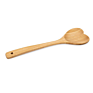 Heart Shape Kitchen Utensil Bamboo Wooden Serving Mixing Spoon for Cooking