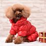 High-End Luxury Fashionable Dog Jacket Waterproof Zipper Coat Cloth Warm Pet Dogs Accessories and Clothing