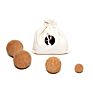High Density Small Yoga Soft Massage Neck Leg Cork Ball Eco Friendly