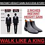 High Height Increasing Elevator Men`S Chelsea Boots