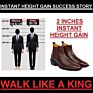 High Height Increasing Elevator Men`S Chelsea Boots