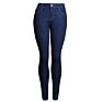 High Waist Medium Wash Jeans Women's Ankle Skinny Denim Pants