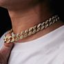 Hip Hop Punk Miami Cuban Choker Necklace Collar Hip Hop Chain for Man and Women