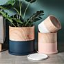 Home Colorful Nordic Decor Glazed Succulent Plant Pot Terracotta Cement Planter Ceramic Flower Pots