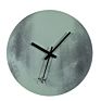 Home Decorate Customized Picture Luminous Full Moon Woode Clock