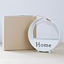 Home Garden Vintage Abstract Wrought Iron round Wall Hanging Flower Basket Planter