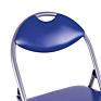 Home Padded Folding Office Chair Blue Color