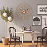 Household Is Contracted Restore Ancient Ways Sitting Room Iron Art Wall Clock round Adornment Clock Metal Clock Is Silent