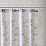 Hw- Sardinia - Modern Multi-Color Fish - Cotton Printed - Designer Shower Curtain - 72" X 72" - Machine Washable